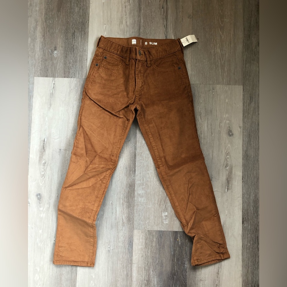 Gap Boys 8 slim corduroy pants